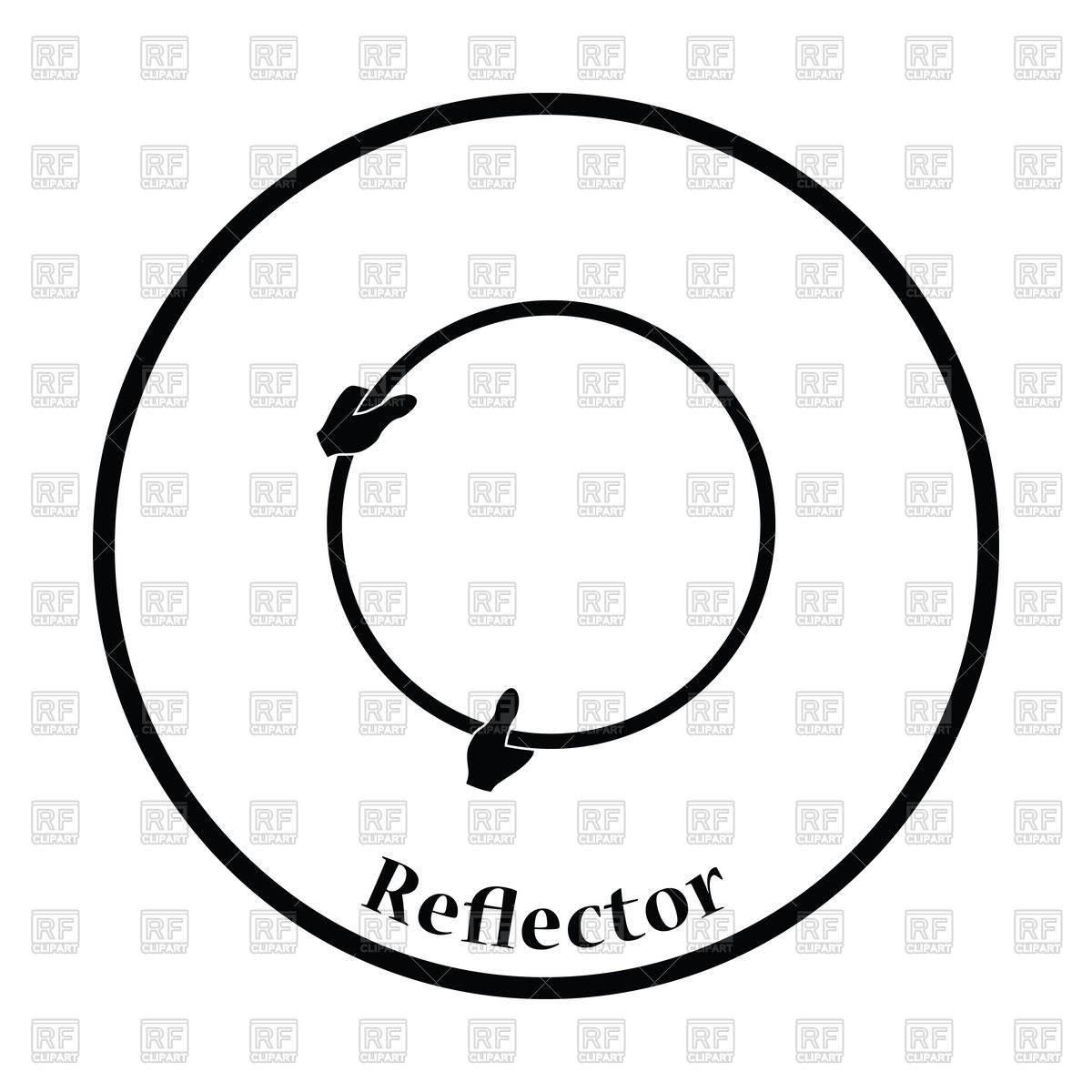 Icon Of Hand Holding Reflector Vector Image Of Icons And Emblems 1200x1200 Icon Of Hand Holding Reflector Vector Image Of Icons And Emblems