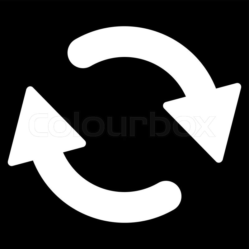 800x800 Refresh Icon From Primitive Set This Stock Vector Colourbox