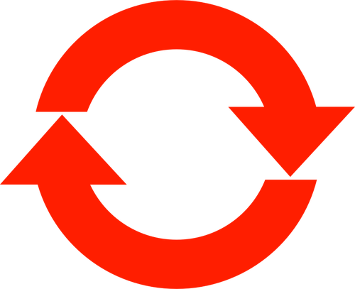 500x407 Refresh Icon Vector Illustration