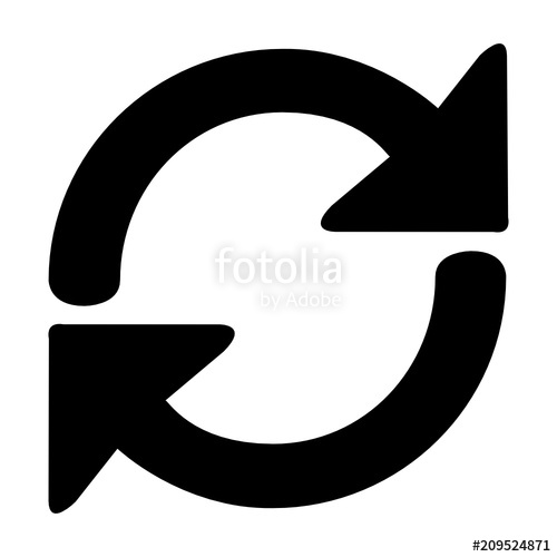 500x500 Refresh Icon Stock Image And Royalty Free Vector On Fotolia
