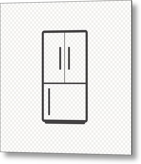493x572 Refrigerator Vector Icon Isolated On Transparent Background Metal