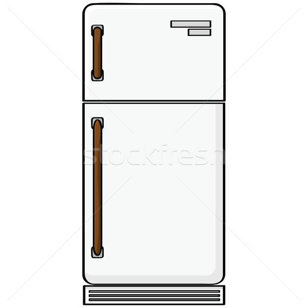 600x600 Refrigerator Vector Illustration Bruno Marsiaj