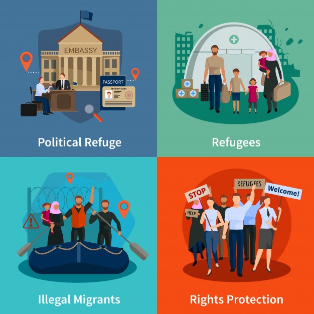 626x626 Refugee Vectors, Photos And Free Download