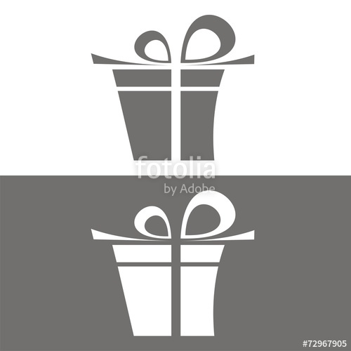500x500 Icono Regalo Bn Stock Image And Royalty Free Vector