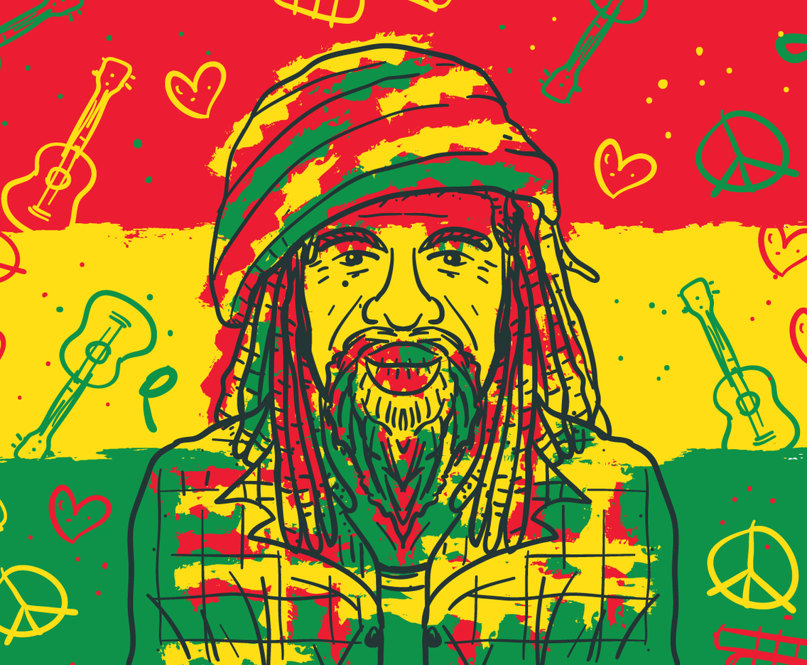Reggae Vector Art Graphics 1136x936 Reggae Vector Art Graphics