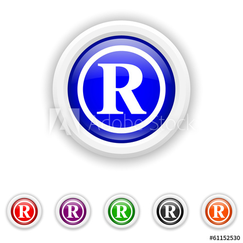 500x500 Registered Mark Icon