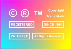 286x200 Registered Trademark Free Vector Art