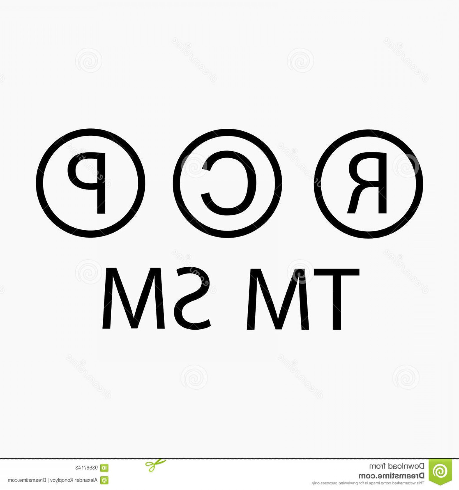 1560x1668 Stock Illustration Trademark Copyright Registered Patent Symbol