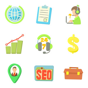 300x300 Registration Icons Set Cartoon Set Of Registration Vector Icons