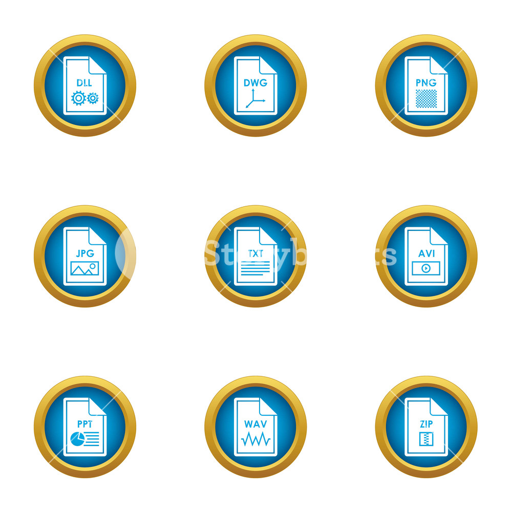 1000x1000 Registration Icons Set Flat Set Of Registration Vector Icons