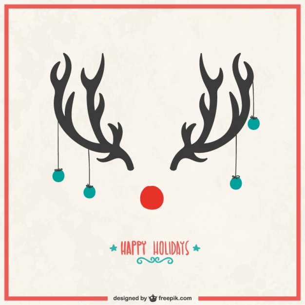 626x626 Reindeer Horns Vectors, Photos And Free Download