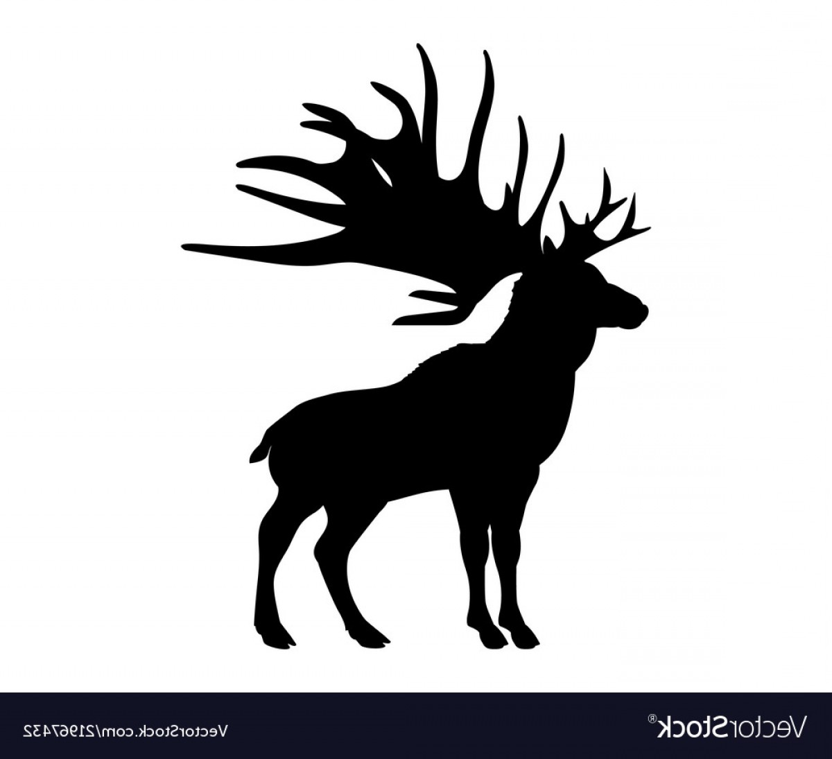 Megaloceros Giant Reindeer Silhouette Extinct Vector Handandbeak 1200x1095 Megaloceros Giant Reindeer Silhouette Extinct Vector Handandbeak