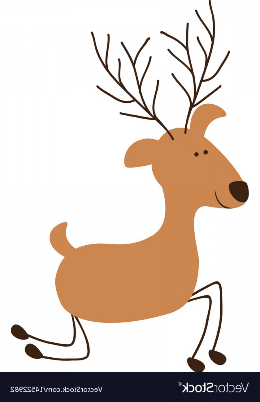 Silhouette Caricature Color Of Funny Reindeer Of Vector Soidergi 840x1296 Silhouette Caricature Color Of Funny Reindeer Of Vector Soidergi