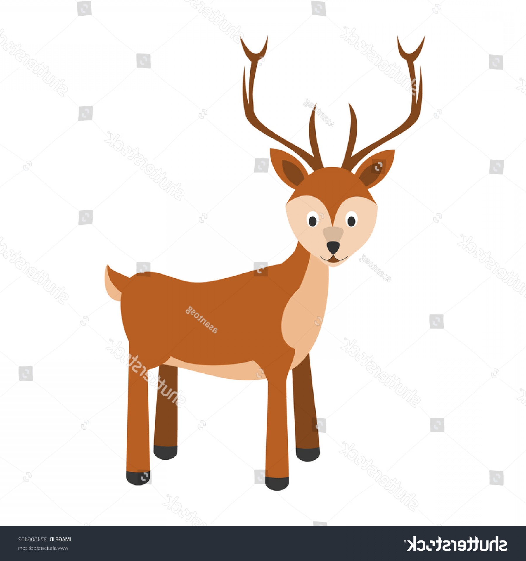 1800x1920 Reindeer Vector Themes Studiogrfx