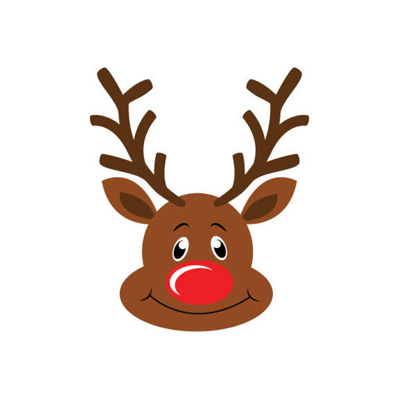 794x794 Rudolph Dxf Png Esp Instant Download Reindeer Etsy