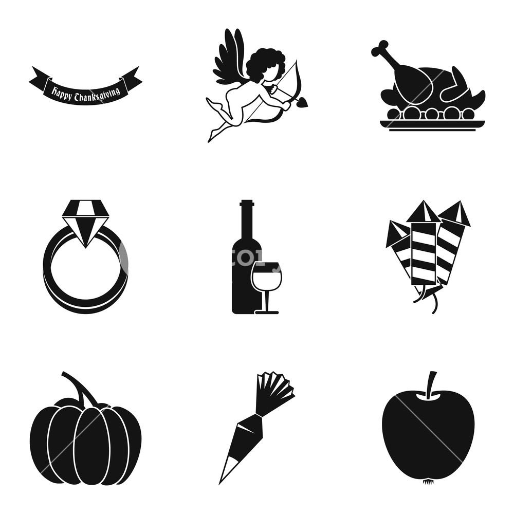 1000x1000 Relationship Icons Set Simple Set Of Relationship Vector Icons