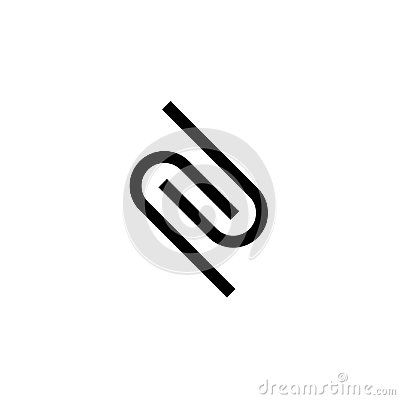 400x400 Vector Logo Design For Partnership, Letter Cc, Joint, Attachment
