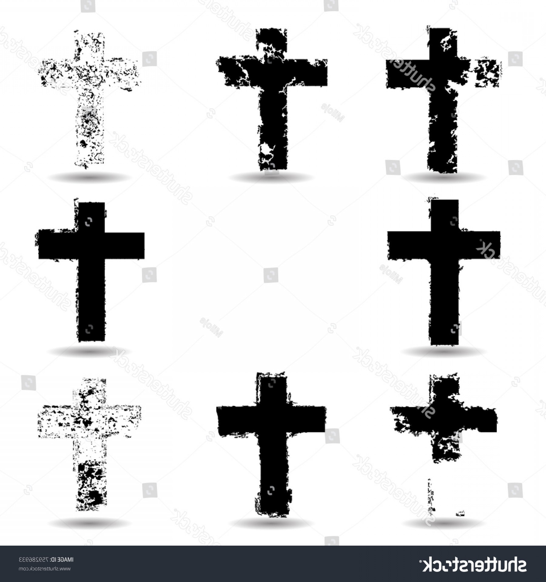 1800x1920 Religion Cross Black Paint Vector Lamaison