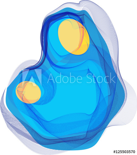 441x500 Mother And Child Religious Christmas Abstract Modern Artistic