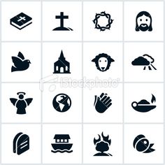 Religious Icons Vector