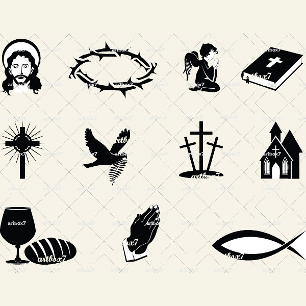 600x600 Religion Christianity Vector Icons