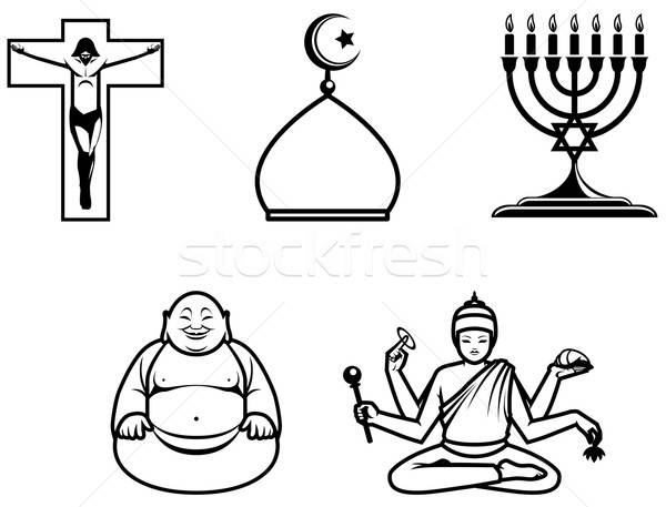 600x457 Religious Symbols Vector Illustration Carbouval