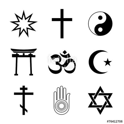 Religious Symbols Vector at Vectorified.com | Collection of Religious ...