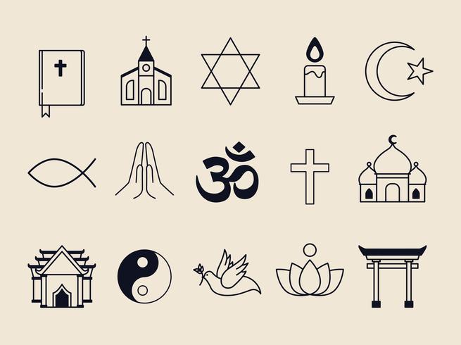 Religious Symbols Vector at Vectorified.com | Collection of Religious ...