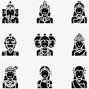310x310 Religious Vector Hindu God