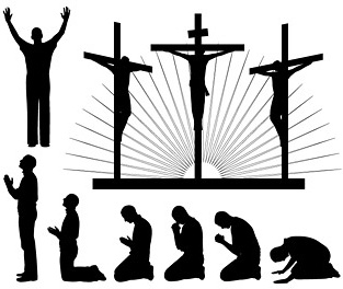 313x264 Religious People Silhouettes Vector Free Vector In Encapsulated
