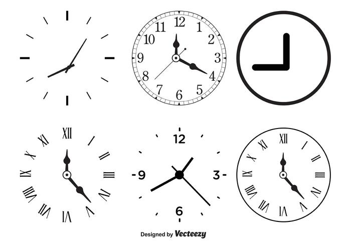 700x490 Vector Clock Shapes