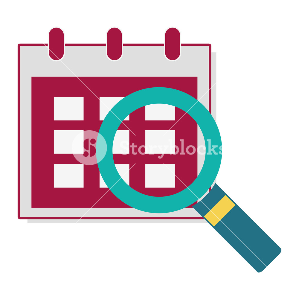 1000x1000 Calendar Reminder Isolated Icon Vector Illustration Design Royalty