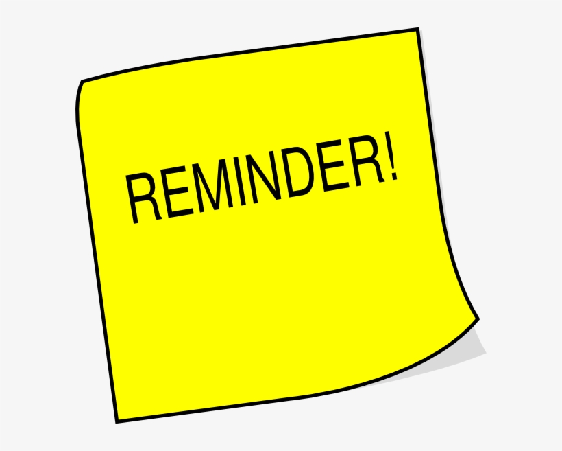 820x657 Postit Vector Reminder