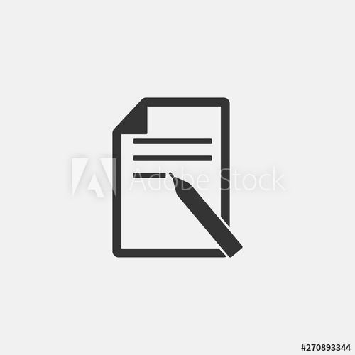 500x500 Reminder Vector Icon Illustration Sign