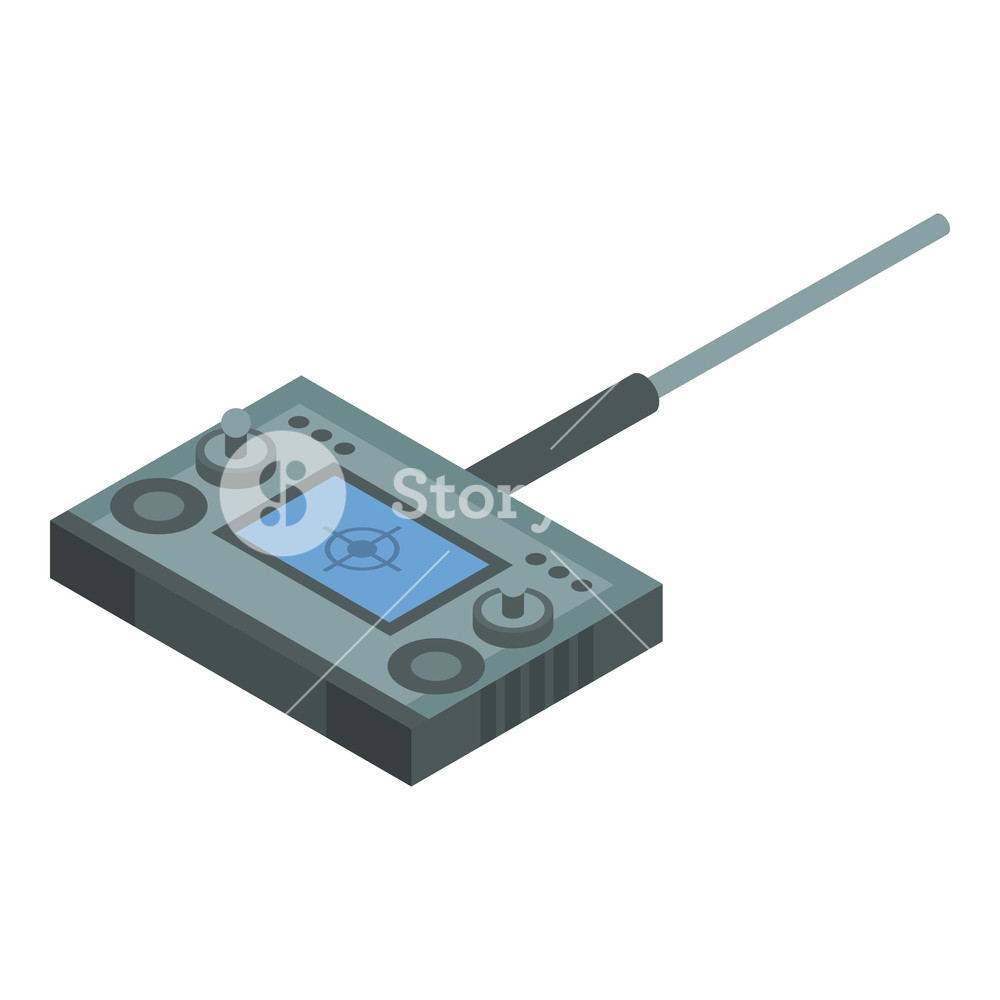 1000x1000 Radio Drone Remote Control Icon Isometric Of Radio Drone Remote