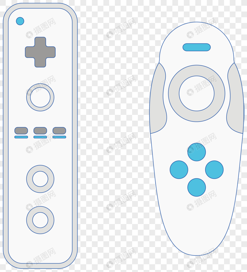 860x947 Virtual Reality Intelligent Remote Control Vector Material Png