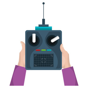 300x300 Hand On Remote Control Royalty Free Vectors