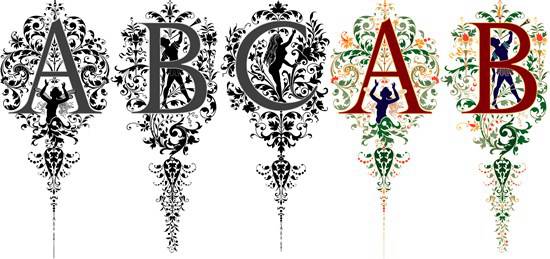 550x259 Renaissance Decorative Pattern Pattern Vector Free Vector