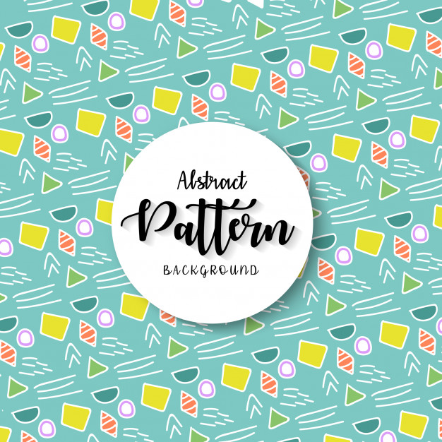 626x626 Pastel Tribal Abstract Repeat Vector Pattern Background Vector