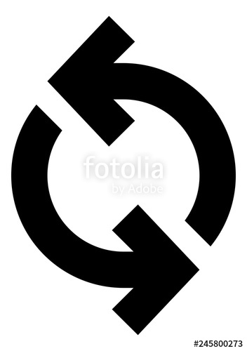 352x500 Refresh Repeat Sync Vector Icon Stock Image And Royalty Free