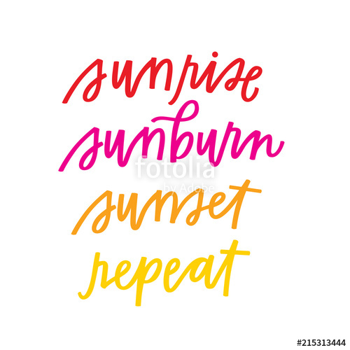 500x500 Sunrise, Sunburn, Sunset, Repeat Stock Image And Royalty Free