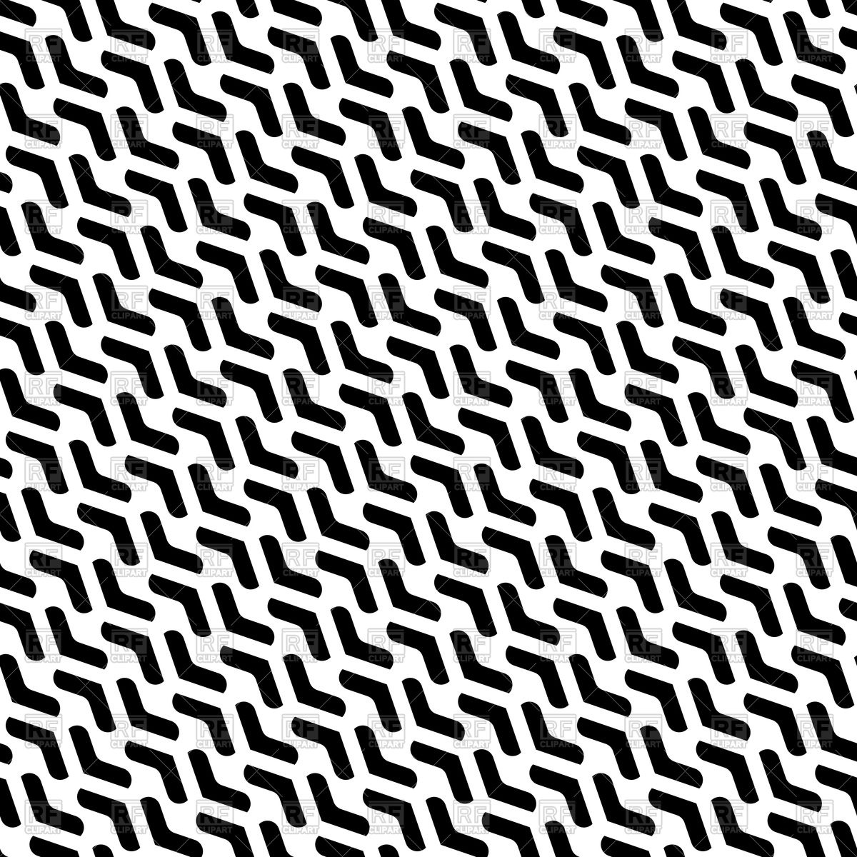 1200x1200 Geometric Seamless Pattern With Abstract Elements Vector Image