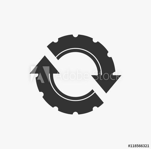 Tire Repair And Replacement Vector Illustration Icon Recycling 500x492 Tire Repair And Replacement Vector Illustration Icon Recycling