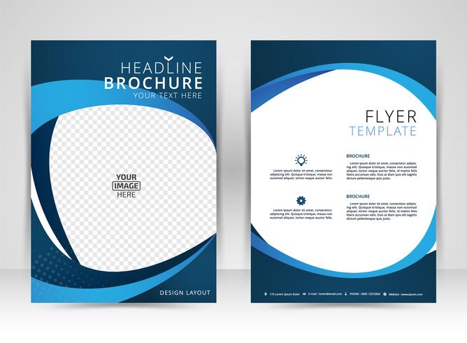 668x490 Cover Design Annual Report,vector Template Brochures, Flyers