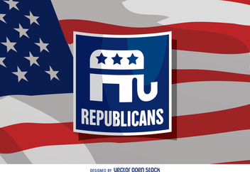 352x242 Republican And Democrat Party Symbols Free Vector Download