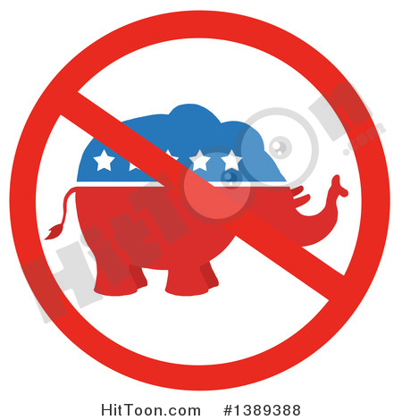 Republican Elephant Clipart 450x470 Republican Elephant Clipart