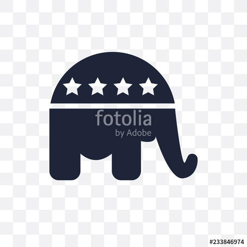 500x500 Republican Transparent Icon Republican Symbol Design From United