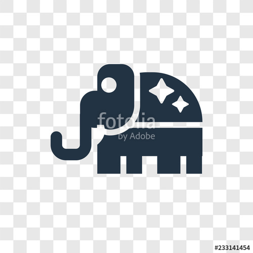 Republican Vector Icon Isolated On Transparent Background 500x500 Republican Vector Icon Isolated On Transparent Background
