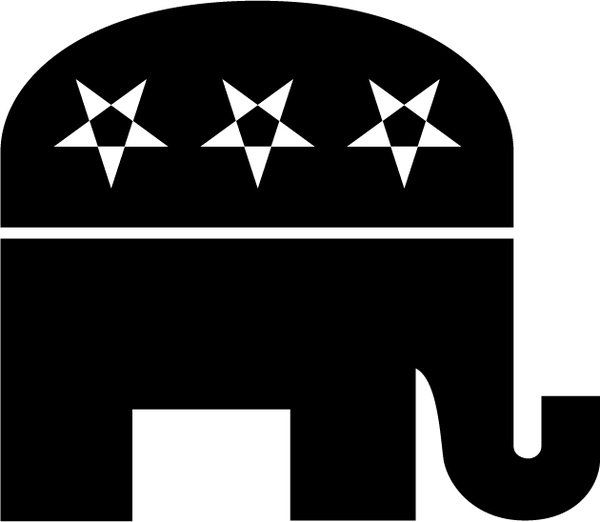 600x522 Republican Free Vector In Encapsulated Postscript