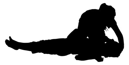 450x228 Rescue Drowning First Aid Vector Silhouette Illustration Patient